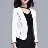 New Design Ladies White Small Suit Coat