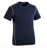 Male Single-Side Moisture Running 100% Polyester T-Shirt