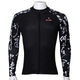 Cool Fashion Man's Long Sleeve Breathable Quick Dry Cycling Jersey