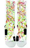 Bold Abstract Paintings Design Elite Athletic Sock