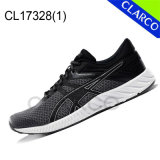 Flyknit Mesh Men Sports Running Shoes with Cushion Sole