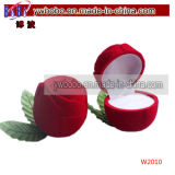 Valentines Rose Ring Earring Box for Valentine's Day (W2010)