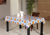 PVC Printed Transparent Tablecloth Plain Style and Wedding, Home, Banquet, Party, Hotel Use