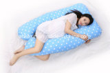 U-Type Shape Pregnancy Pillow with Cotton Fabric