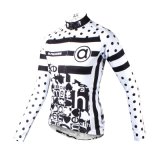 Polka DOT Cycling Jersey Tops Men's Sport Jacket