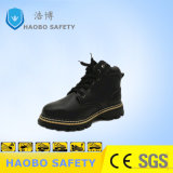 Steel Toe Cap and Steel Plate Genuine Leather Safety Shoes