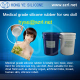 Food Grade Addition Cure Silicone Rubber for Artifical Pennis