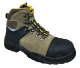 New Designed TPU + Nubuck Leather Safety Shoes (WS6006)