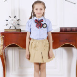 Beautiful Shirts and Skirt Design for Middle School Uniform Factory