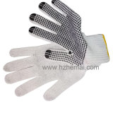 PVC Dotted Cotton Gloves Industrial Hand Safety Work Glove