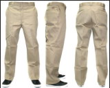 Khaki Straight Cargo Cheap Breathable Pants