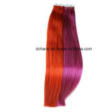 Cheap Brazilian Remy Ombre Tape Hair Extensions/Double Drawn Double Sided Tape Hair Extensions/ Tape in Human Hair Extension
