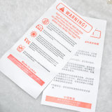 Wholesale Printed Non-Woven Printed Stickets Label for Apparel