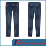 Factory Wholesale Ladies Fashion Denim Garment Jean Pants (JC1265)