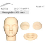 Makeup Mannequin Head for Tattoo Practice (ZX-044)