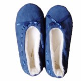 Foldable Roll up Soft Indoor Ballet Flats Dance Shoes (JMC-387L)