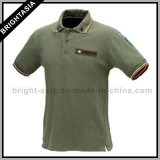 Fashion Cotton Polo Shirt for Men Women Apparel (BYH-10344)
