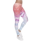 Ladies Sexy Sublimation Polyester Spandex Legging Yoga