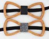 Plane Butterfly Type Hollow Wooden Bow Tie