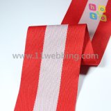 Stripe Polyester Webbing for Garment Accessories, Woven Polyester Stripe Webbing