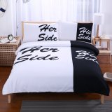 Simple-Style Bedding Set Home Textile (His&Her Side) Popular in Amazon