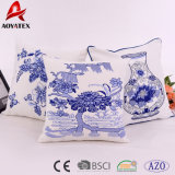 Hot Sale Chain Stitch Embroidered Wholesale Canvas Cushion