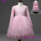 Flower Girl Casual Wear Kids Clothes Baby Cotton Frocks Dress