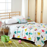 Knitted 100%Cotton Quilt of Textile for Summer Tree
