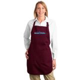 Promotional Embroidered Uniform Bib Apron with Sleeves or Not