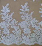 Flower Pattern Delicate Wave Lace Fabric C30003