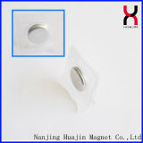 Hidden Magnetic Button with PVC/TPU Cover 17*2mm