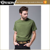 Esdy Outdoor Sports Breathable Round Neck Tactical Assault T-Shirts Green