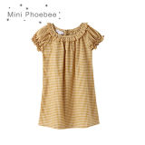 Phoebee 2-6 Years 100% Cotton Casual Girls Dresses for Summer