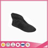 Fake Suede Indoor Black Boots