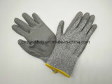 Cinda Anti-Cut 5 Polyurethane Palm Coated Safety Working Gloves