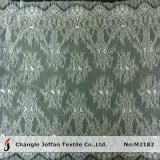 Bridal Eyelash Voile Lace Fabric (M2182)