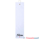 Cotton White Golf Towel with Logo