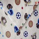 Cartoon Printed Cotton Flannel Fabric for Kid's Wear/Blanket