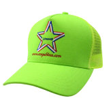 Custom Mesh Baseball Cap Snapback Hat 5 Panel Trucker Cap