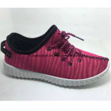 China Lady Sport Casual Shoes Canvas Upper