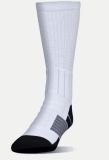 White Soccer Sock Elite Anti-Slip for Running