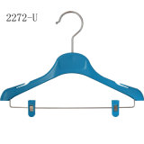 Non Slip Plastic Baby Hanger with Clips