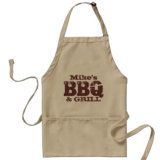 Bestsub Sublimation Printed Canvas Apron with Fabric Strap