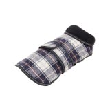 Factory Supply Attractive Price Plaid Warm Dog Pet Clothes (YJ95811-A)