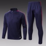 Zip up Portugal Custom Football Suit Training Soccer Set Football Training Tracksuit