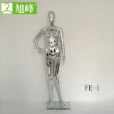 Colorful Chrome Abstract Silver Gold Female Mannequins