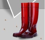 Work Rainboots PVC Waterproof Water Shoes Men Wellies Fashion Non-Slip Hard-Wearing Knee-High Rain Boots