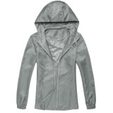 Manufacturer Wholesale Women Waterproof Outdoor Grey Colour Sports Jacket