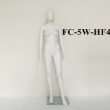 Black White Shop Display Cloth Women Plastic Model Mannequin