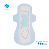 Fan-Shape Ultra Absorbent Disposable Women Sanitary Napkin for Overnight and Heavy Flow Time